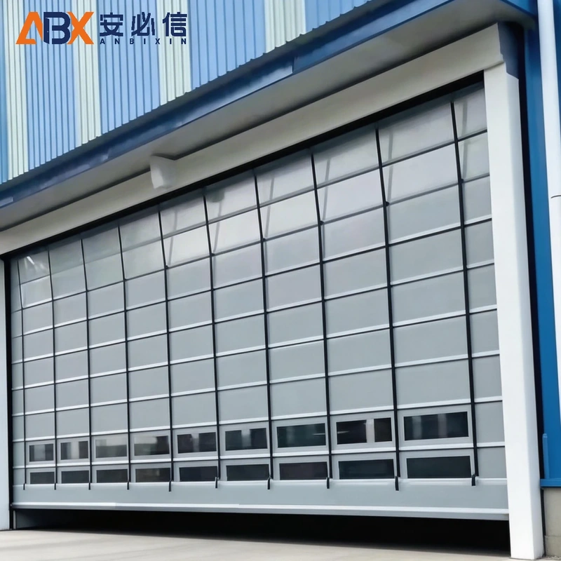 云浮市软帘堆积门